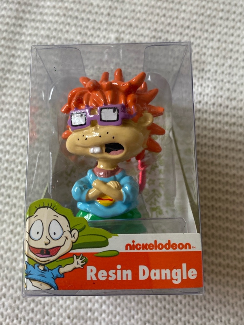 Nickelodeon Rugrats resin dangle Chuckie